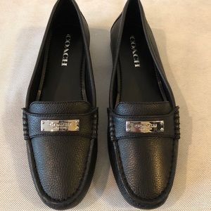 Coach Leather Loafer Flat